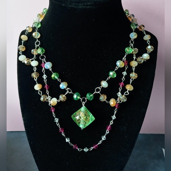 Hand Crafted Jewelry - "Mystical Enchanted" Necklace
